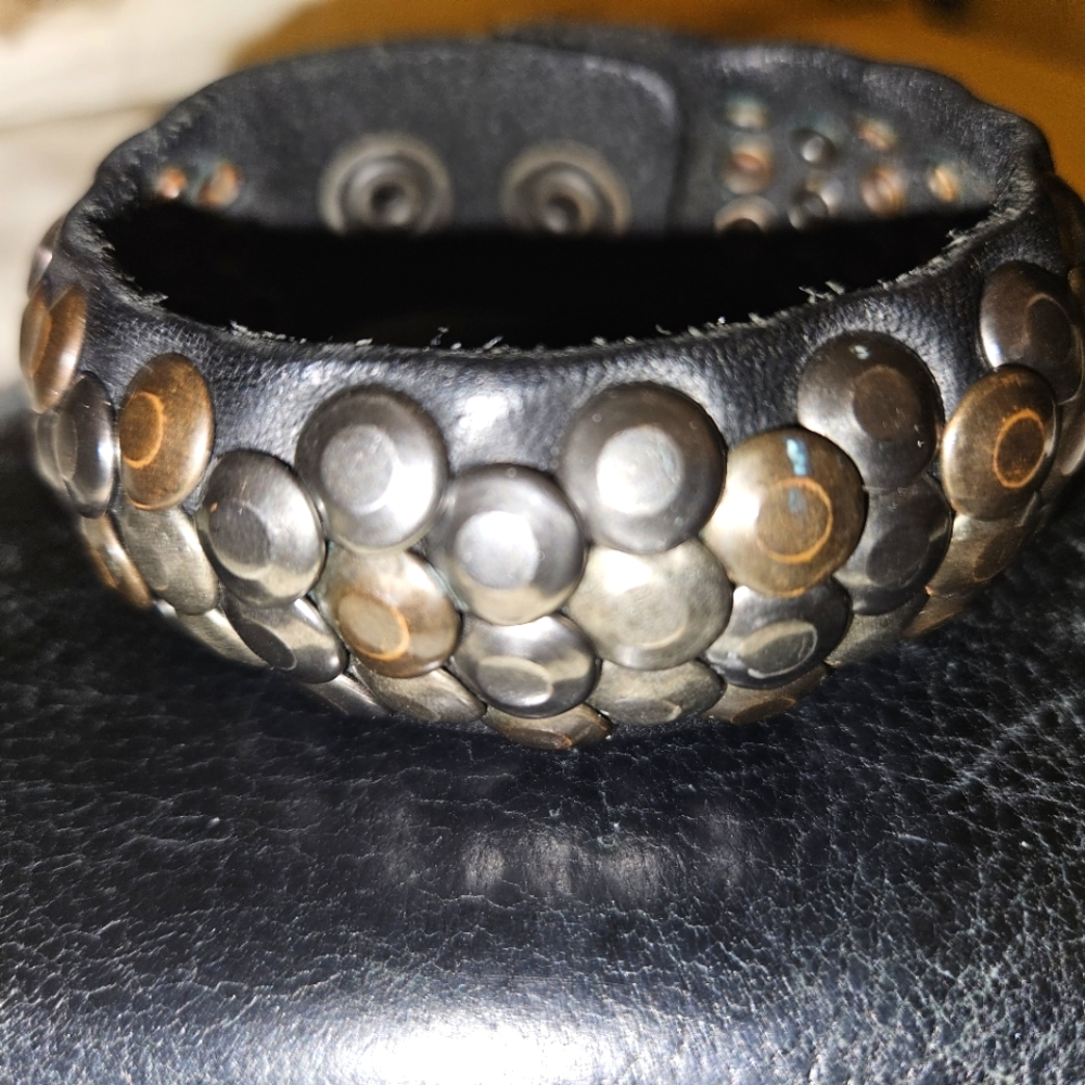 DIESEL STUDDED BRACELET